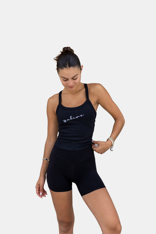 Alive Spaghetti Strap Tank Top