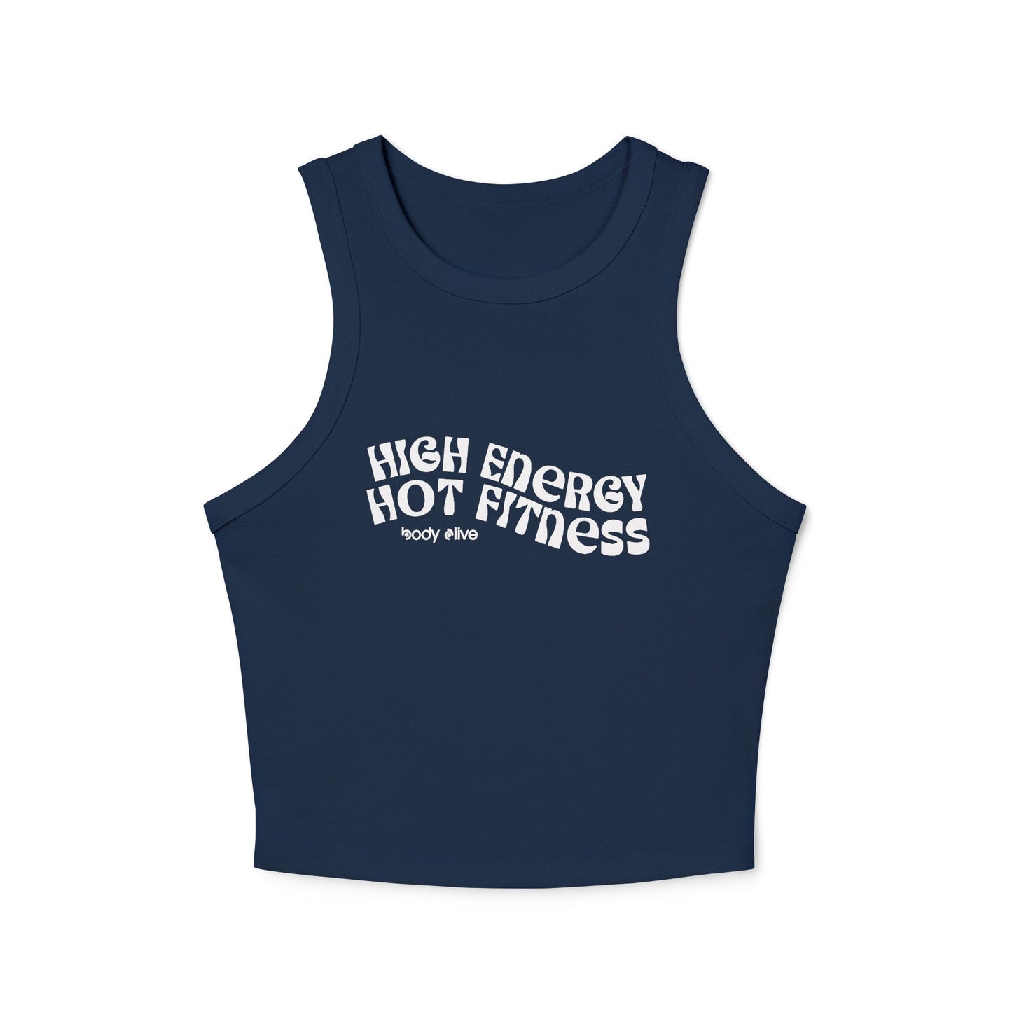 High Energy Hot Fitness Racer Tank