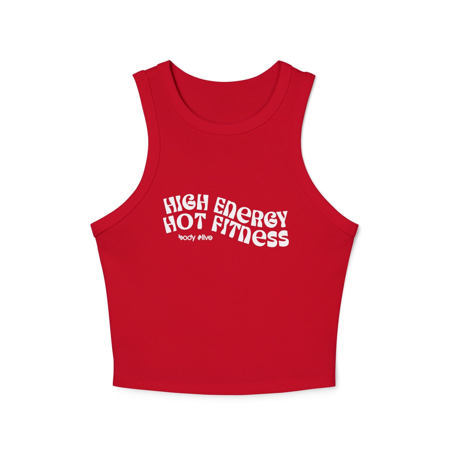 High Energy Hot Fitness Racer Tank