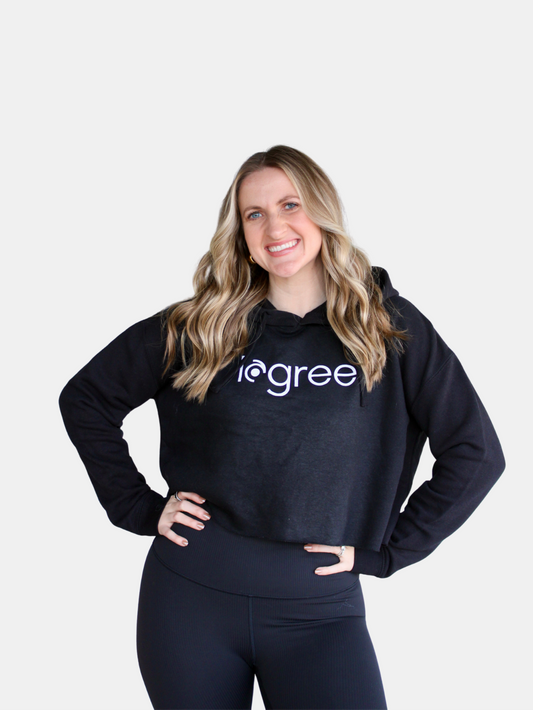 Lagree Crop Hoodie