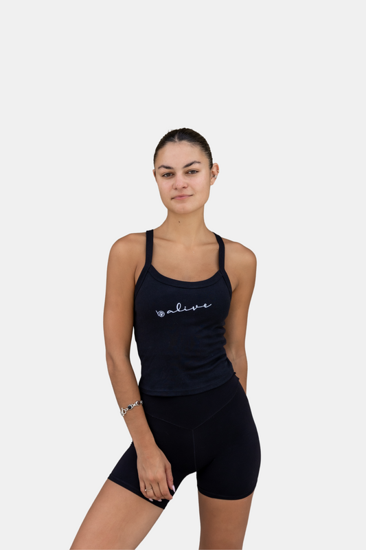 Alive Spaghetti Strap Tank Top