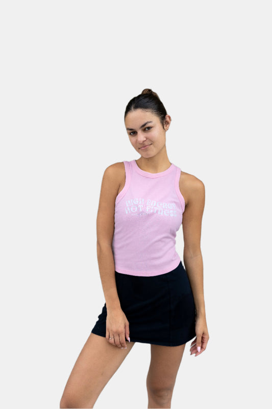 High Energy Hot Fitness Racer Tank