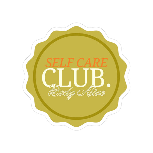Self Care Club Sticker
